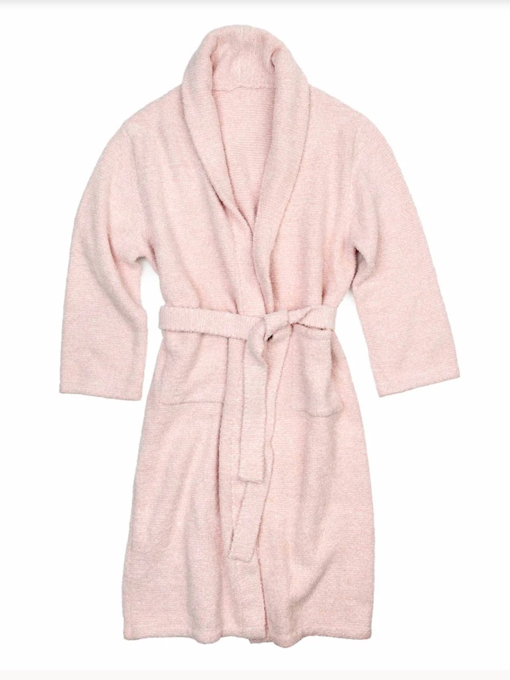 Kashwere NWT Malibu Unisex Ultra Plush Pink Shawl Collar Bathrobe with Belt 💕💤